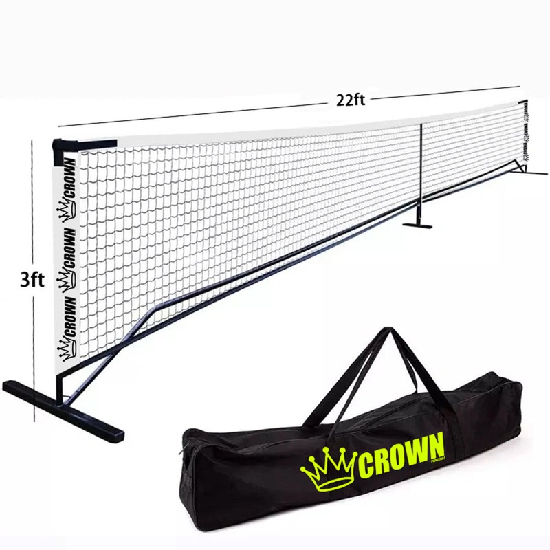CROWN PICKLEBALL – Full-Size Net (White/Black)