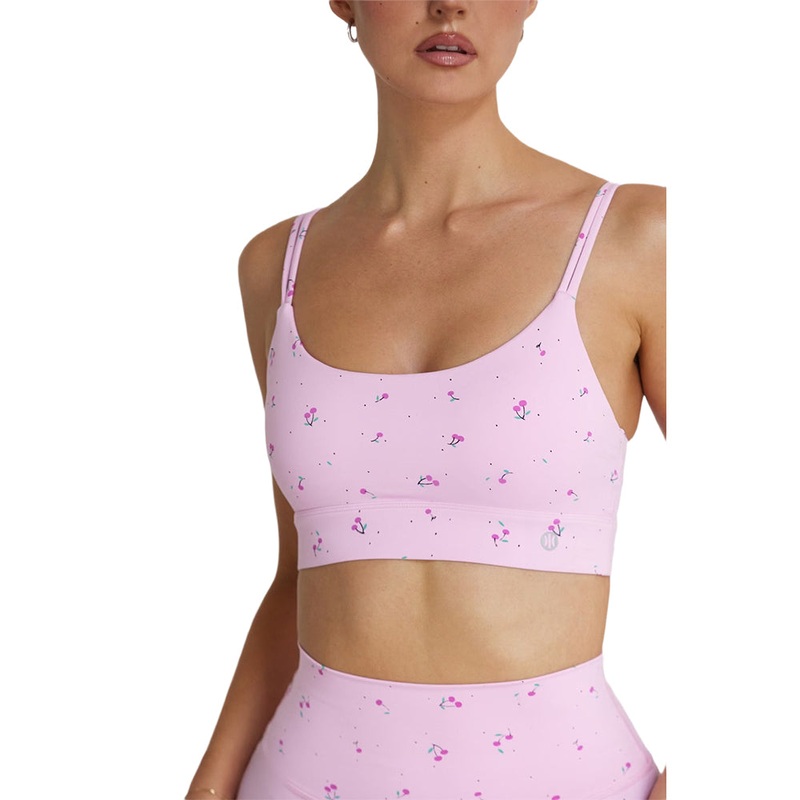 Astoria LUXE BLOSSOM Sports Bra – Cherry