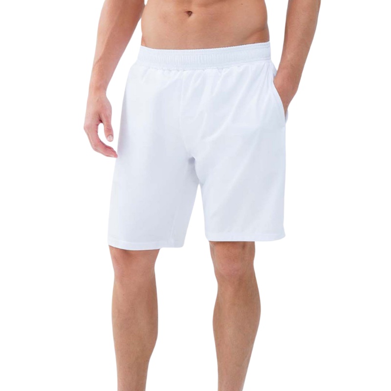 inPhorm NYC Classic Performance Men’s Tennis Shorts – White
