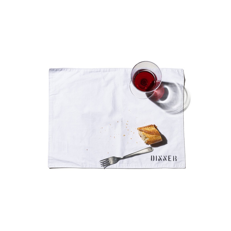 PLAIN PLACEMAT|Breakfast|Lunch|Dinner|Guest