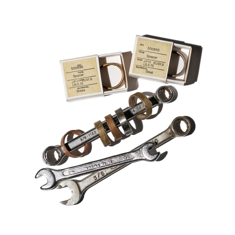 RING / Spacer|size 11|size 13|Brass|Steel|Copper