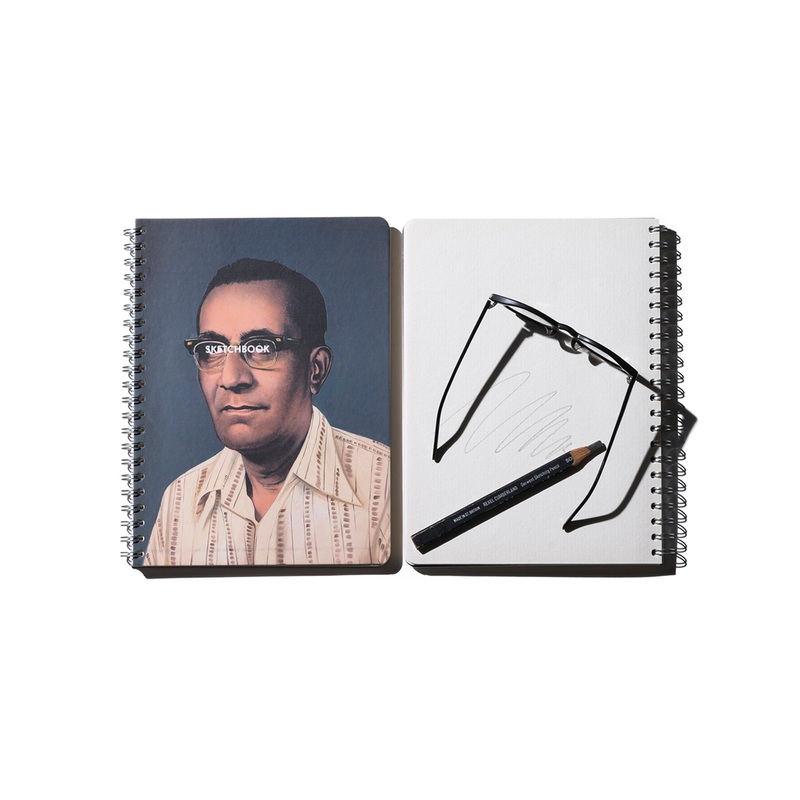 SKETCHBOOK / A4|Stripe Shirt|White Shirt