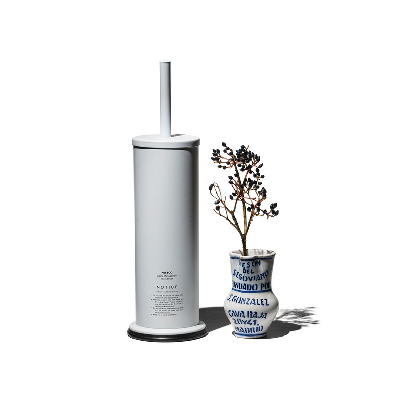 TOILET BRUSH|Gray|White