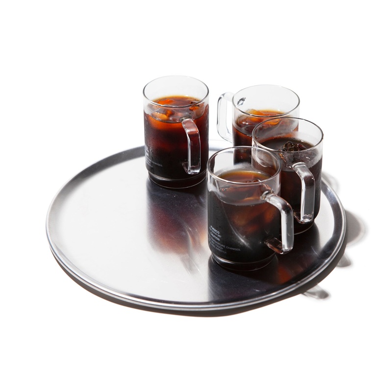 ALUMINIUM ROUND TRAY / 12