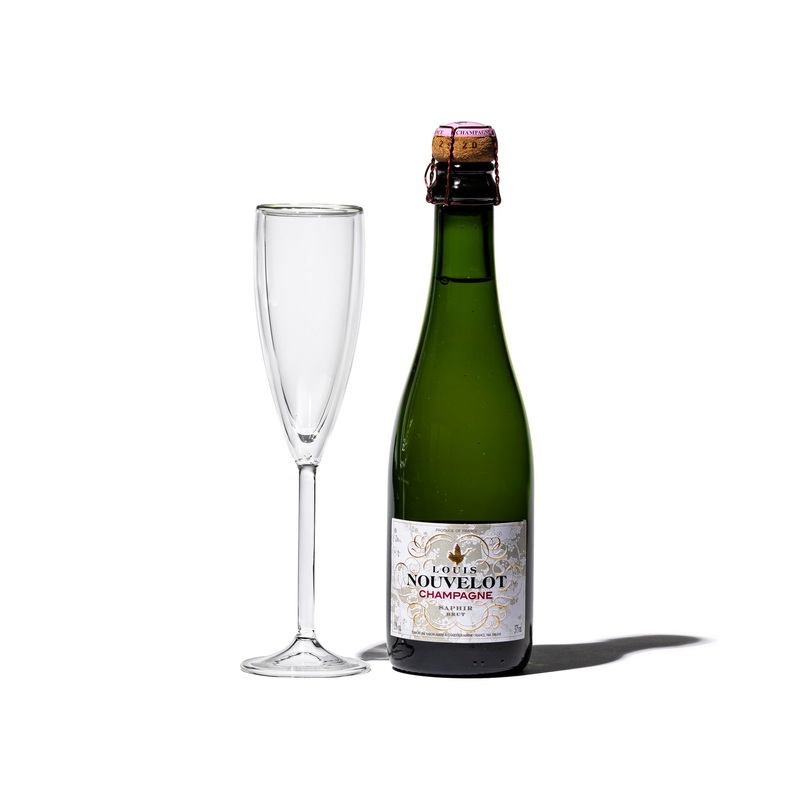 DOUBLE WALL CHAMPAGNE GLASS