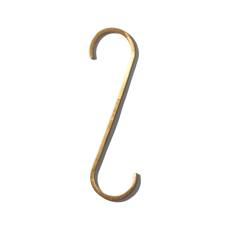 S-HOOK Brass [ 250 ] / 1PC