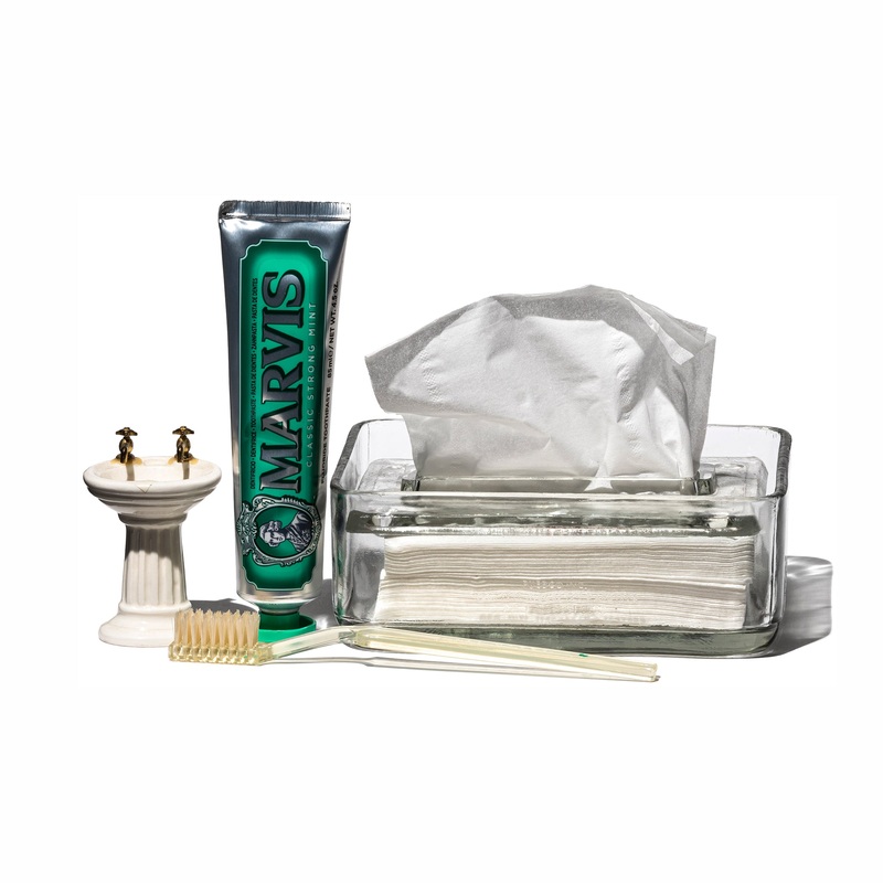 GLASS TISSUE CASE / COMPACT TISSUE