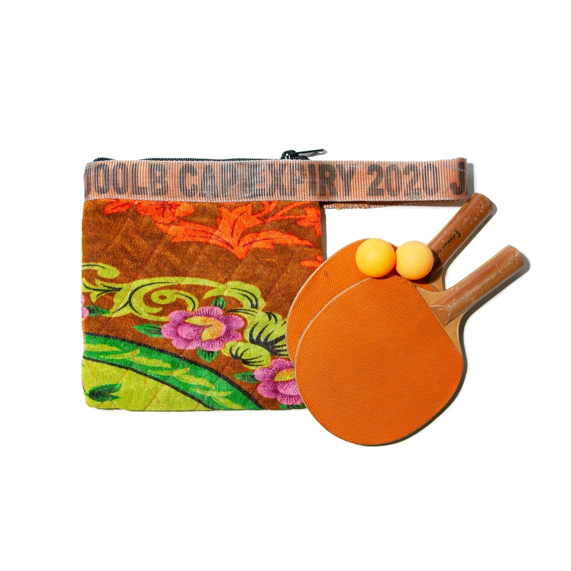 MAO’S FABRIC POUCH|Brown|Blue|Red|Dark Purple|Dark Brown