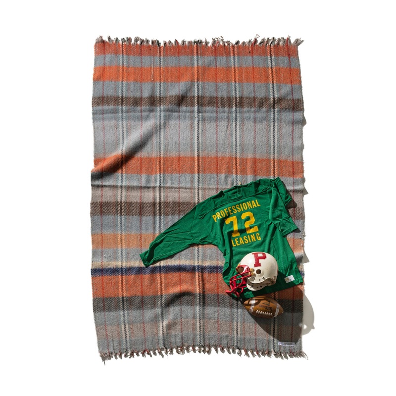 RECYCLED WOOL MIX BLANKET / Assorted Color