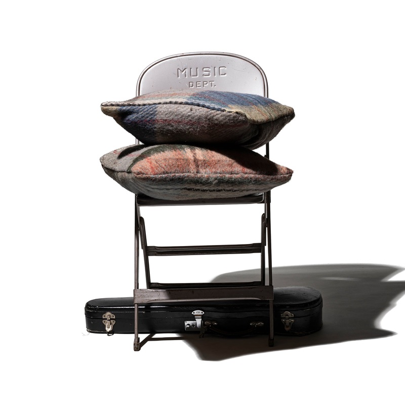 RECYCLED WOOL MIX CUSHION COVER 45 x 45 / Assorted Color