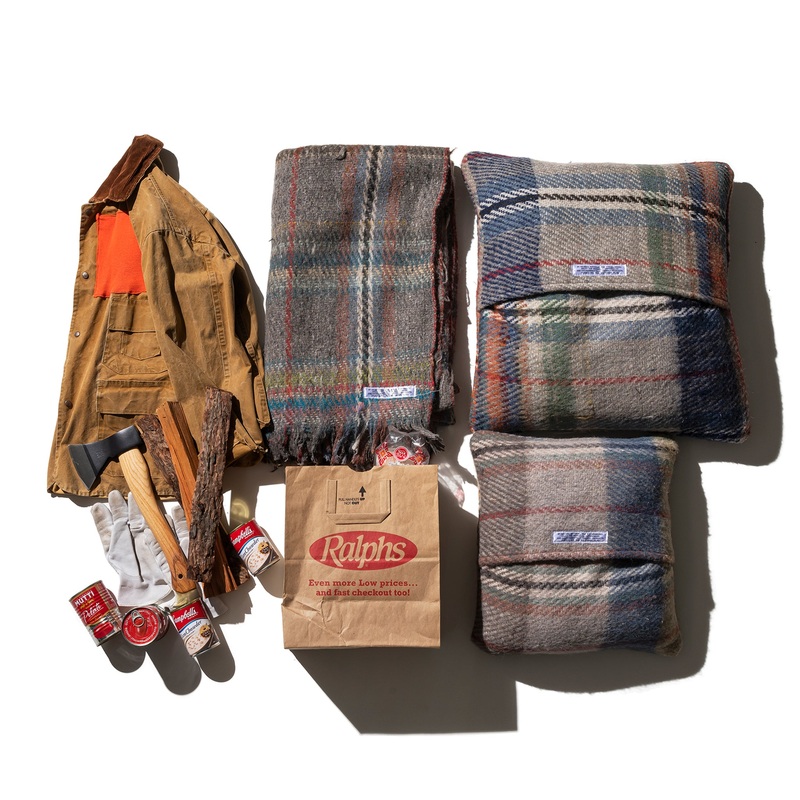 RECYCLED WOOL MIX CUSHION COVER 60 x 60 / Assorted Color