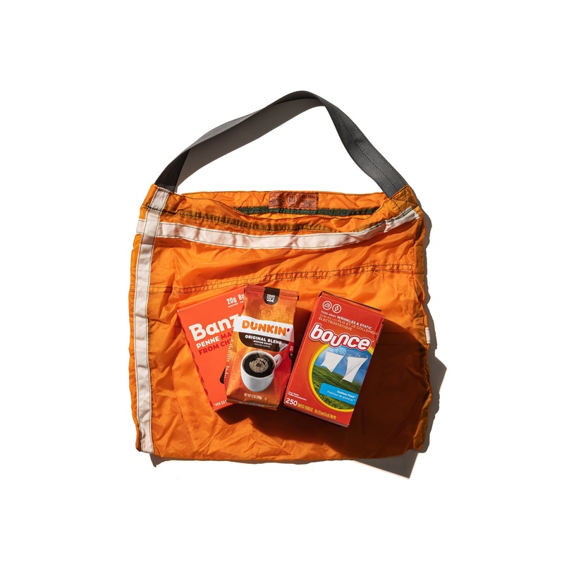 VINTAGE PARACHUTE LIGHT BAG / Orange
