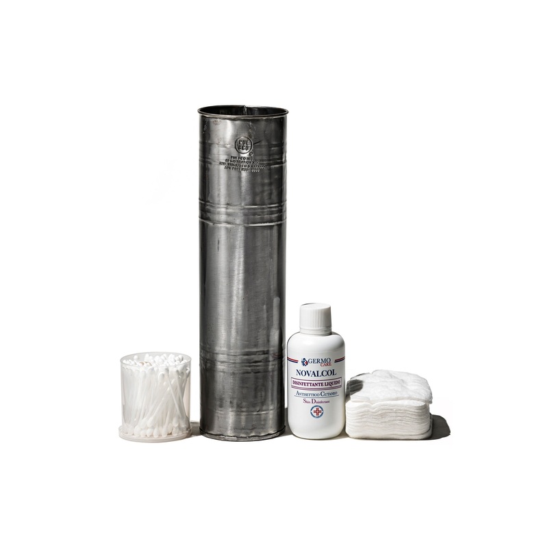 RECYCLE STEEL TRASH CAN / Round 100