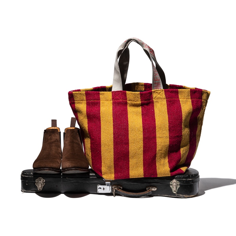RUG BAG / Mustard x Burgundy|Mustard x Burgundy