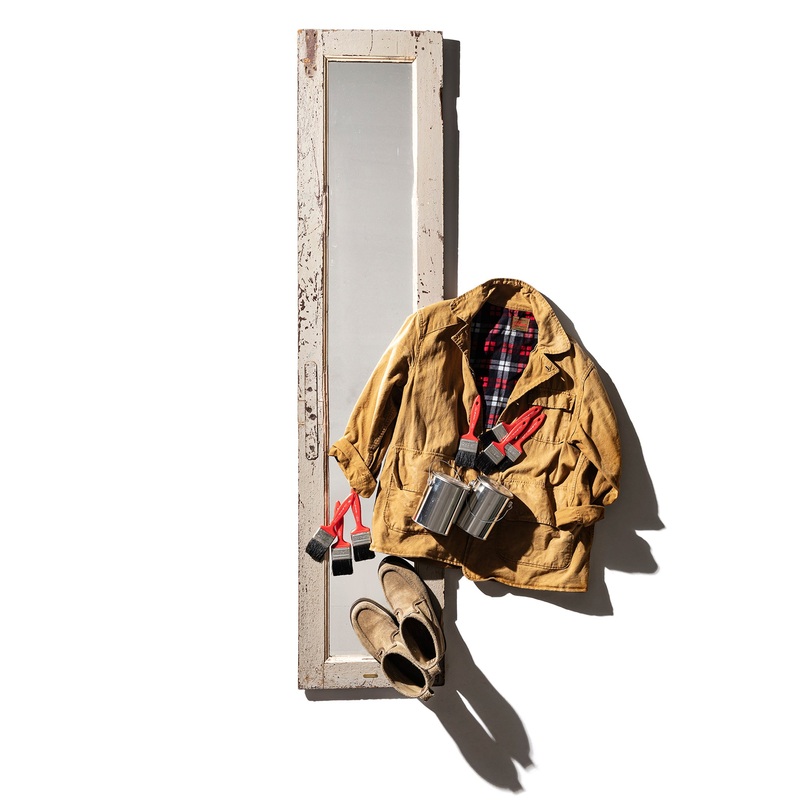 VINTAGE DOOR MIRROR|B|E|I|K|L|M|N