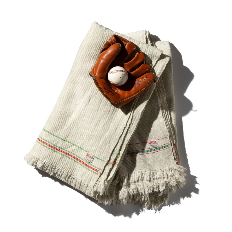 WOOL MIX IVORY BLANKET