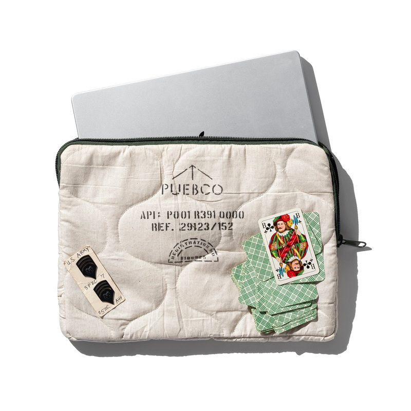 QUILTED LAPTOP CASE / 15