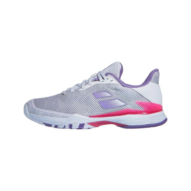 Babolat Jet Tere Ladies All Court Shoes – White/Lavender