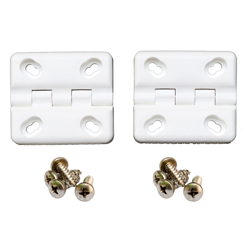 Cooler Shield Replacement Hinge f/Coleman  Rubbermaid Coolers – 2 Pack [CA76312]