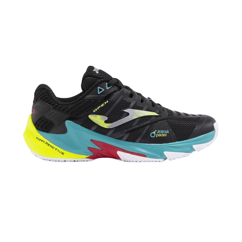 Joma Open Men 2401 Black Padel Shoes