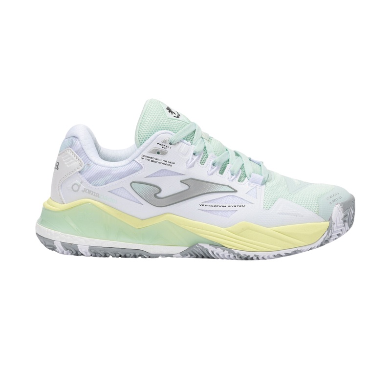 Joma SPIN Lady 2502 Padel Shoe – White