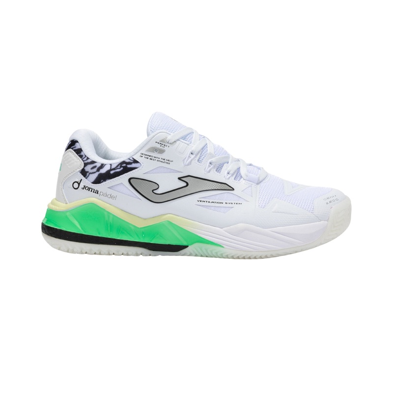 Joma Spin Men 2502 Padel Shoes – White