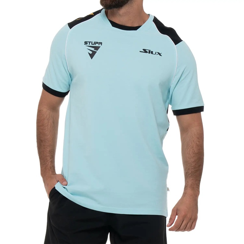 Siux Electra Stupa Cotton T-Shirt – Blue