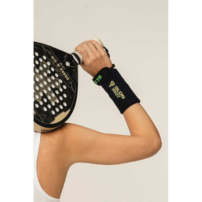 Sweatband Black/Lime|4″|5″