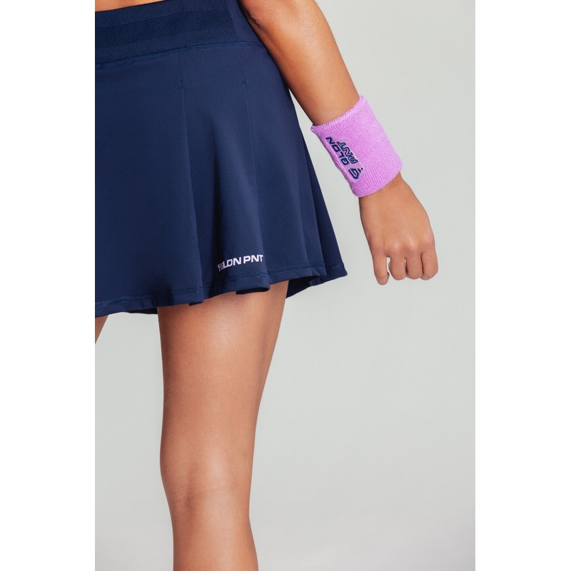 Sweatband Lilac/Navy|4″