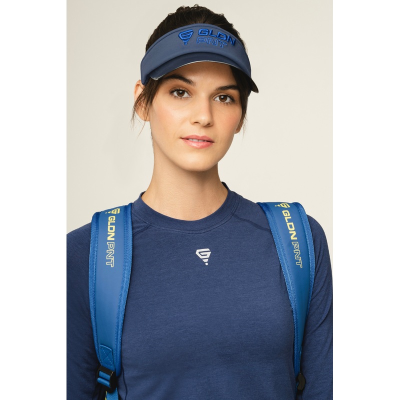 Visor Blue Print/Dazzling Blue