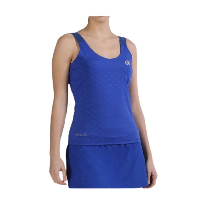 BULLPADEL WOMENS POLAR AZUL KLEIN SLEEVELESS TOP