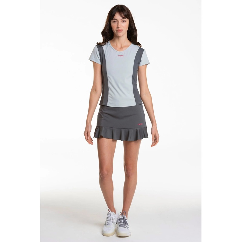 CAMISETA MUJER PRO REGULAR LIGHT GREY TALLA