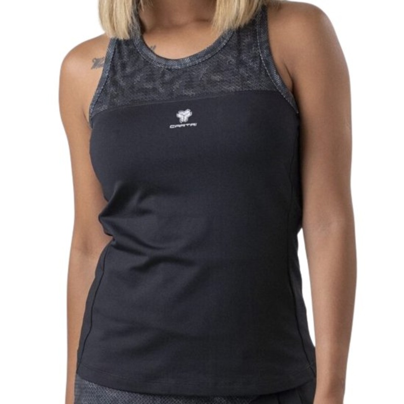 CARTRI WOMENS SLEEVELESS TOP ZURICH GREY
