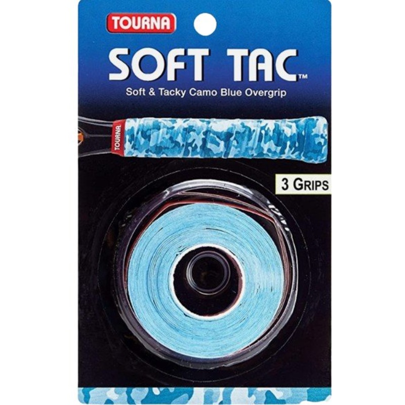 TOURNA SOFT TAC CAMO BLUE 3 GRIPS