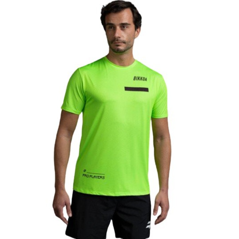 BIKKOA MENS TSHIRT PRO PLAYERS VERDE
