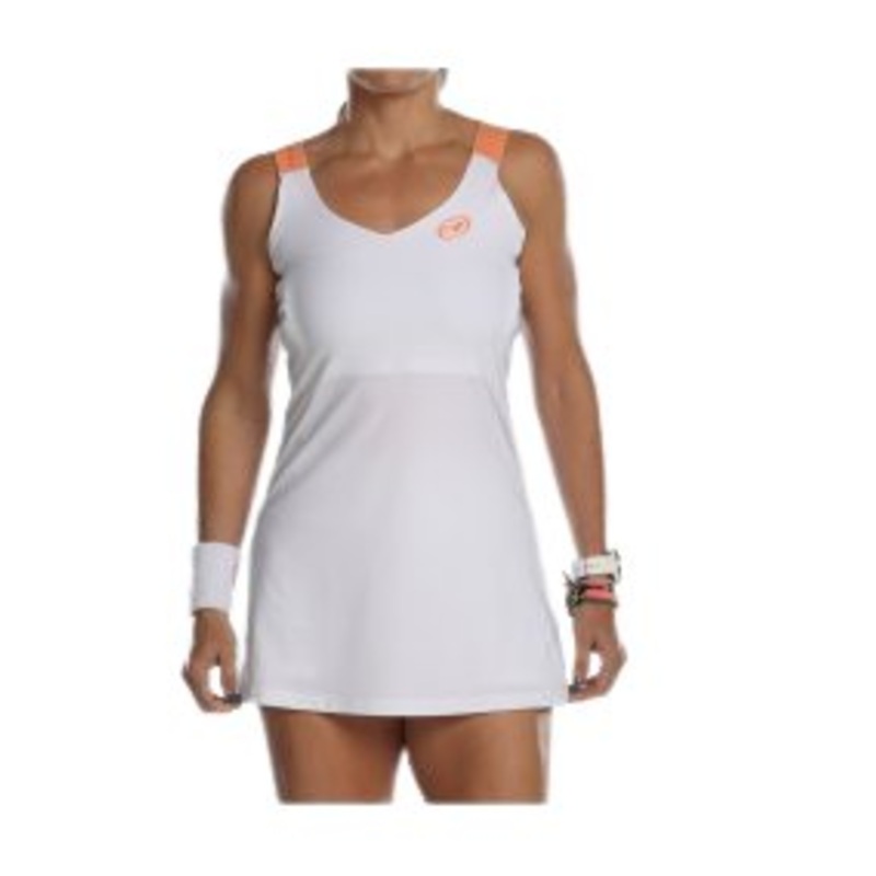 BULLPADEL WOMENS ADAMA BLANCO VESTIDO SLEEVELESS TOP