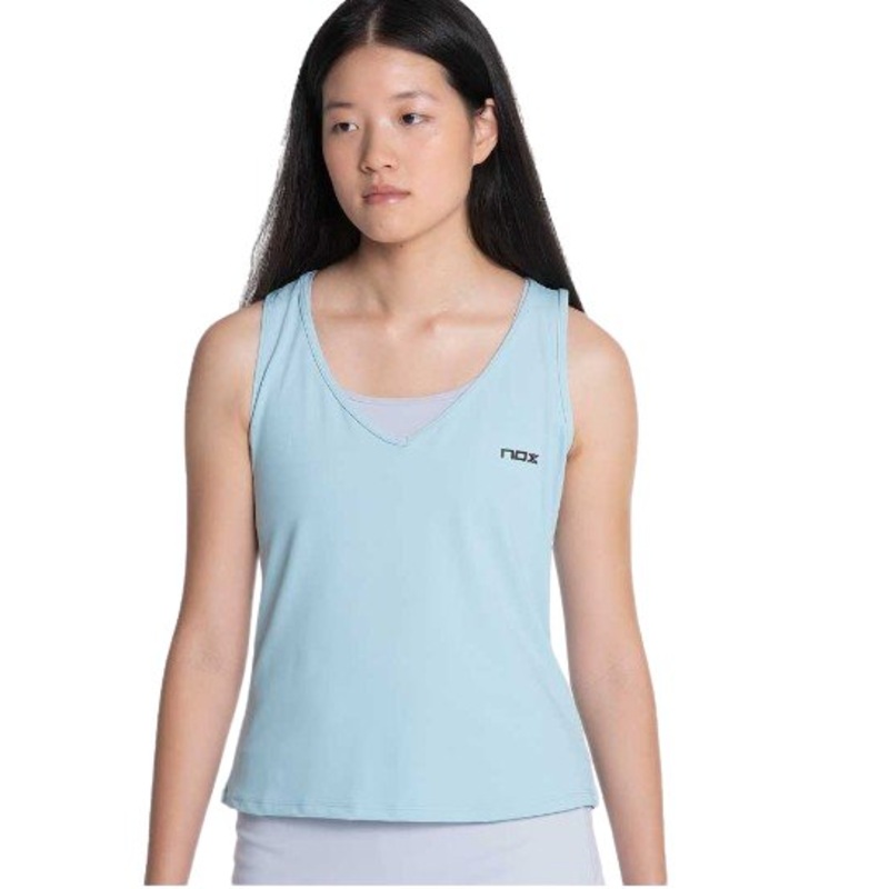 Camiseta Mujer Tirantes Pro Fit Sky Blue Talla