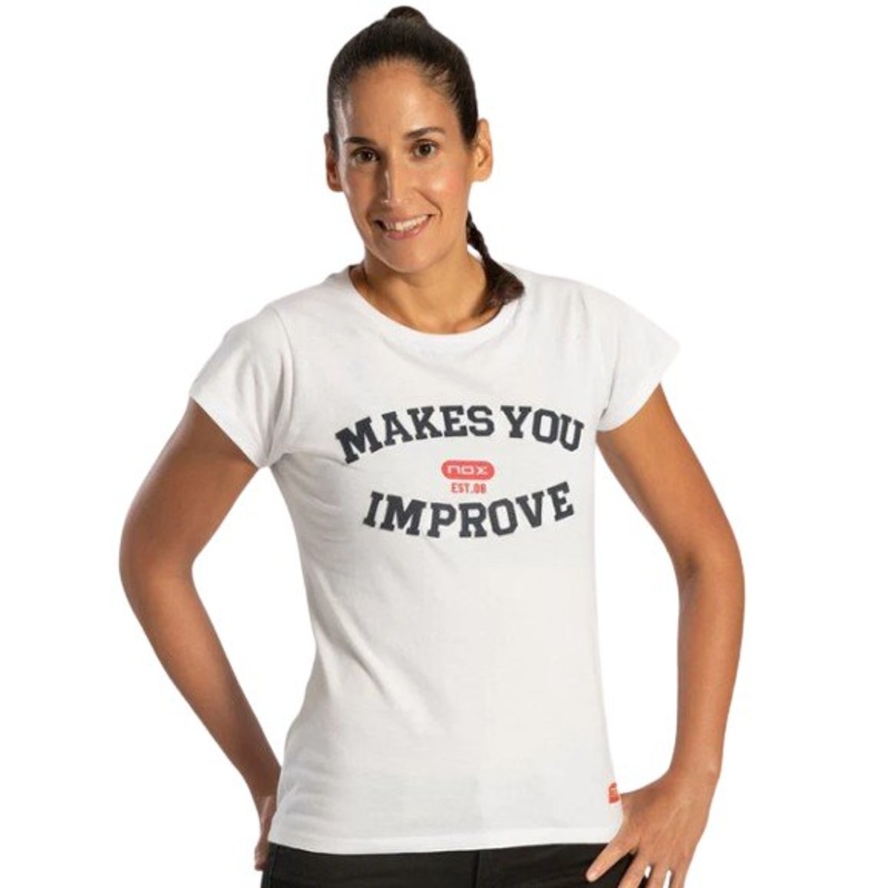 Nox Basic Nox White T-Shirt Woman