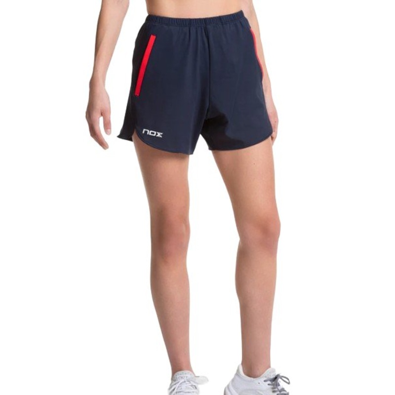 Short Padel Mujer REGULAR PRO azul marino