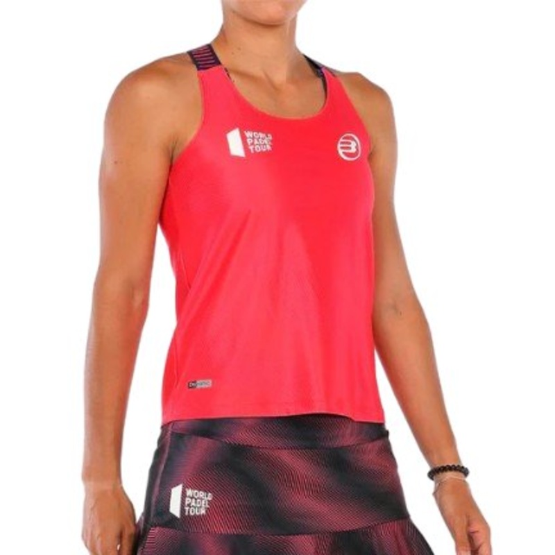 BULLPADEL TANK TOP  REVENGA CARMESI