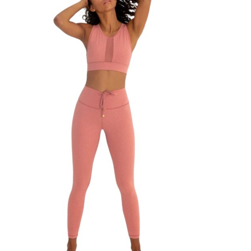 BUNNYE Rose Embossed Leopard Set