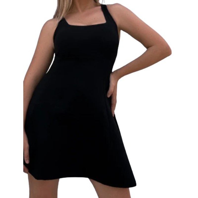 BUNNYE Serena Dress Onyx Black