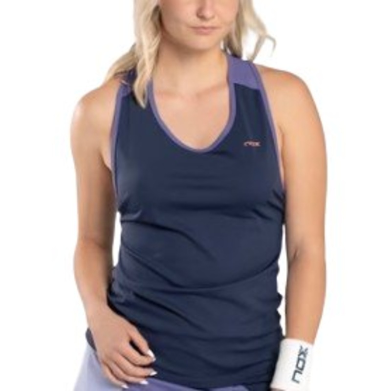 Nox women’s sport T-shirt Pro navy blue