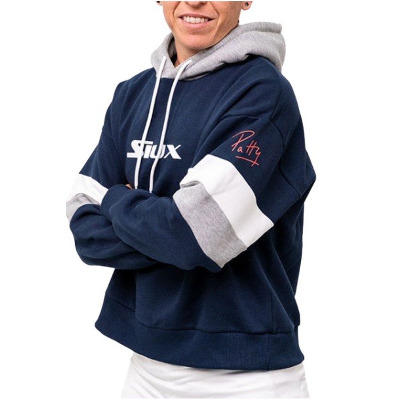 SIUX  MENS JACKET SUDADERA CAPUCHA SIUX PATTY AZUL