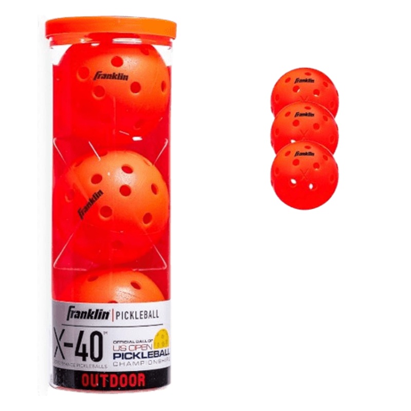 Franklin Sports Outdoor Pickleballs – X-40 Pickleball Balls