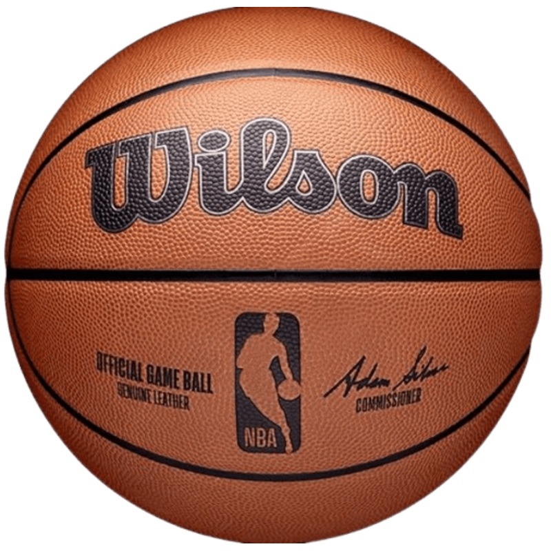 WILSON NBA OFFICIAL GAME BASKET BALL INDOOR, LEATHER