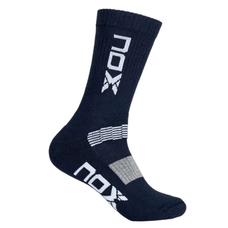 Long Nox Socks Azul blanco/Logo (39-45)