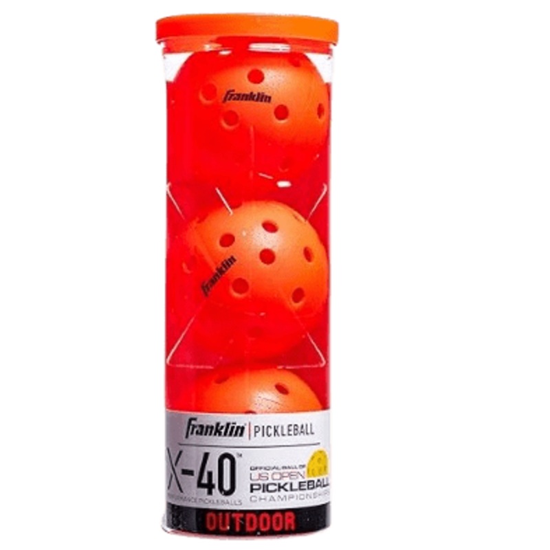 PICKLEBALL 10.1 PCKLBL X-40 3 PK OPTIC EMBER