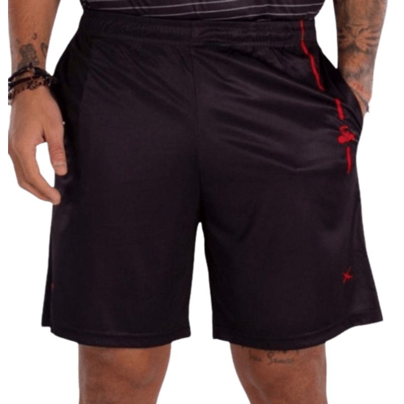 VIBORA MENS SHORTS KING COBRA X ANNIVERSARIO NEGRO/ROJO
