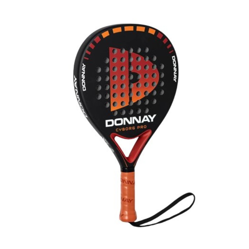 DONNAY PADEL RACKET CYBORG PRO 18K-PITCH BLACK